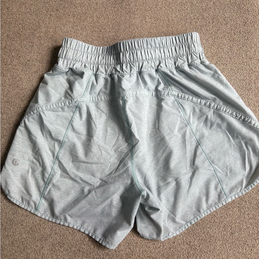 Lululemon shorts light teal